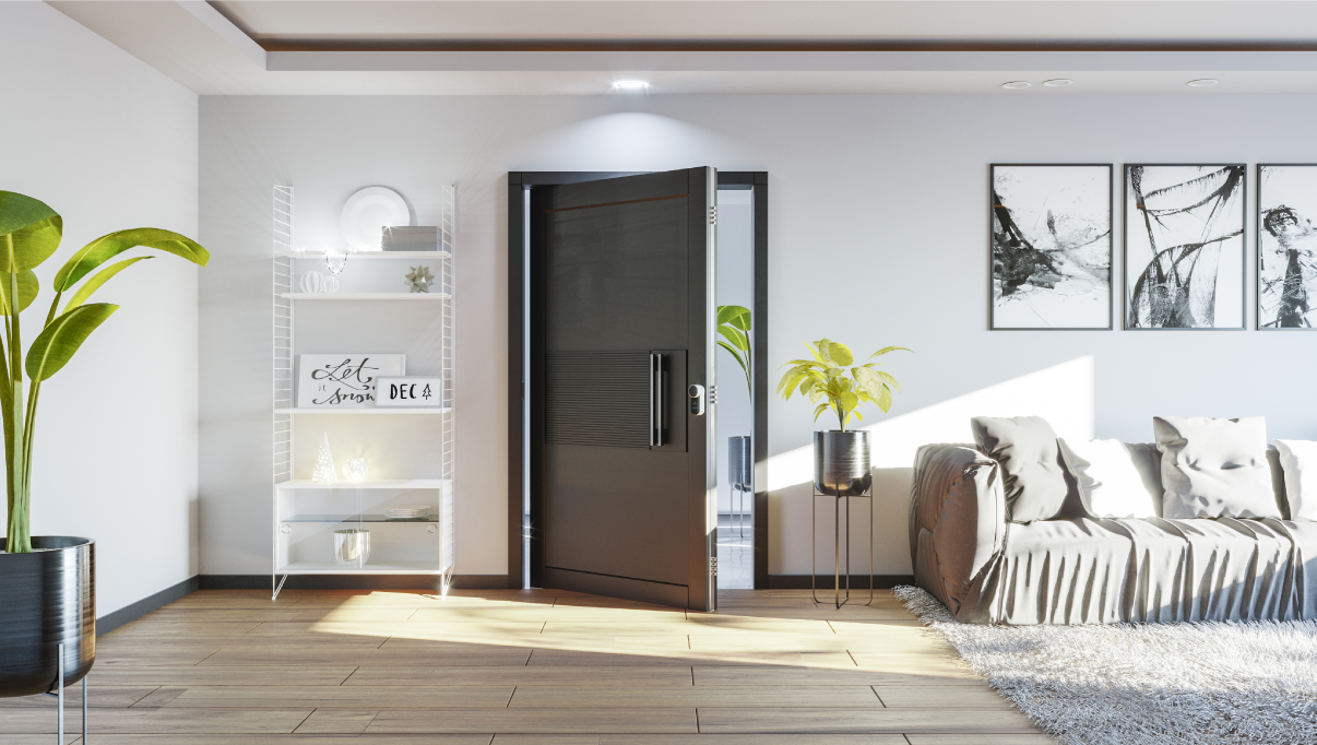 Como uma porta de segurança residencial pode proteger sua casa